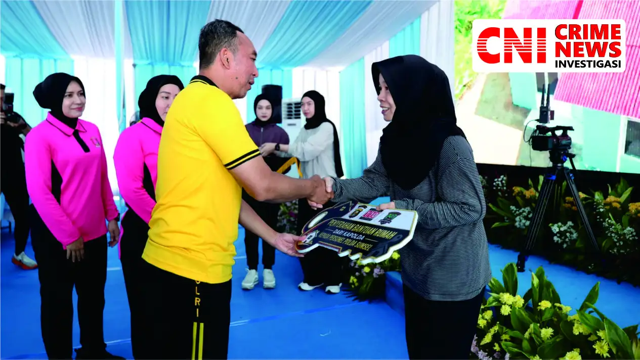 Polda Sumsel Serahkan Hunian Layak Bagi Personel, Perkuat Semangat Pengabdian Kepada Masyarakat
